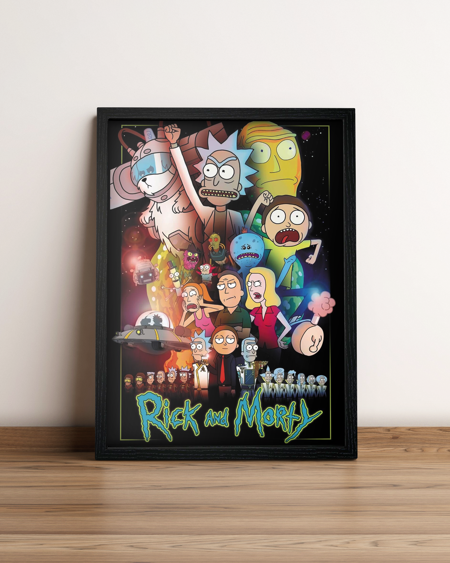 Rick y Morty - Cuadro Serie #3