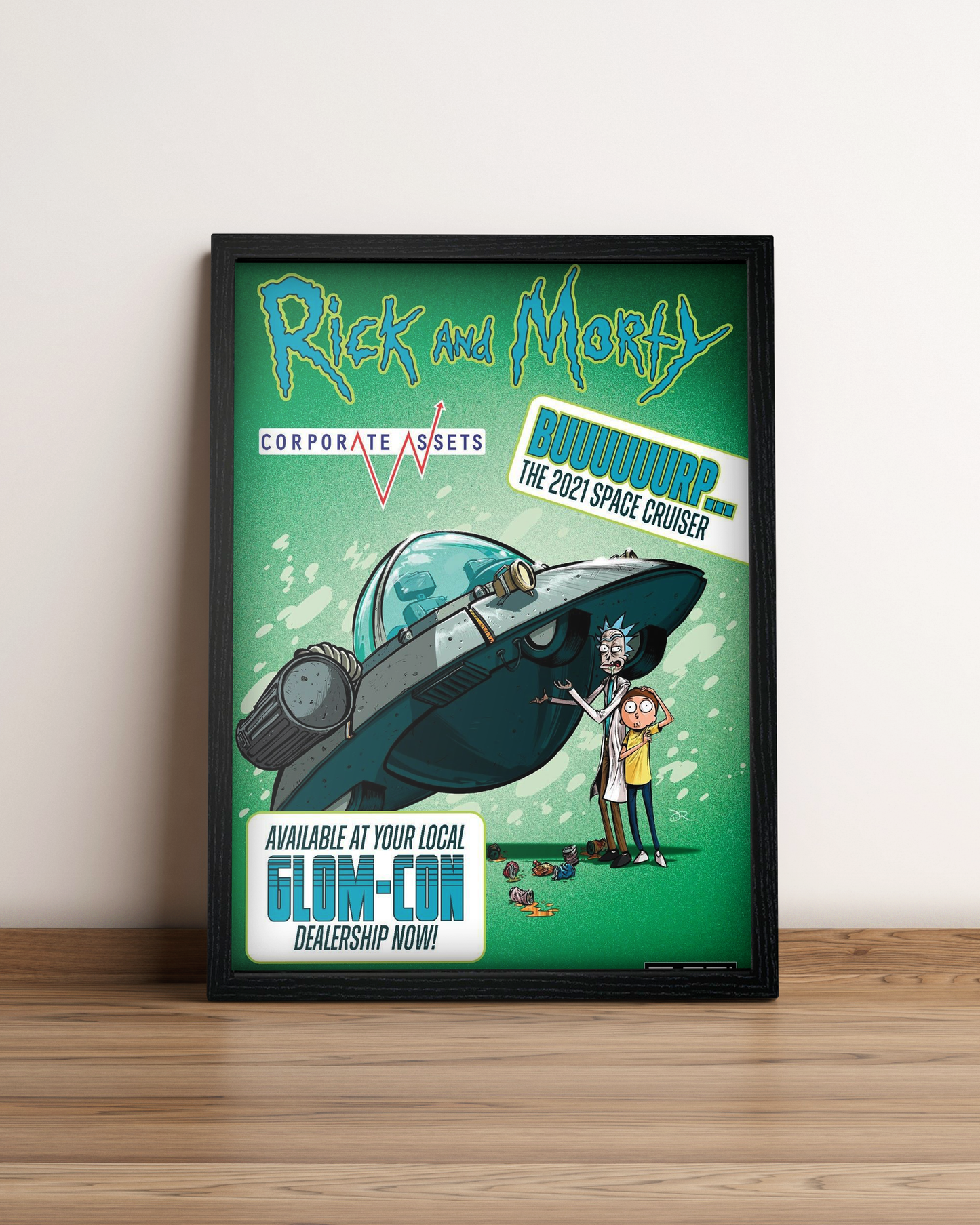 Rick y Morty - Cuadro Serie #5