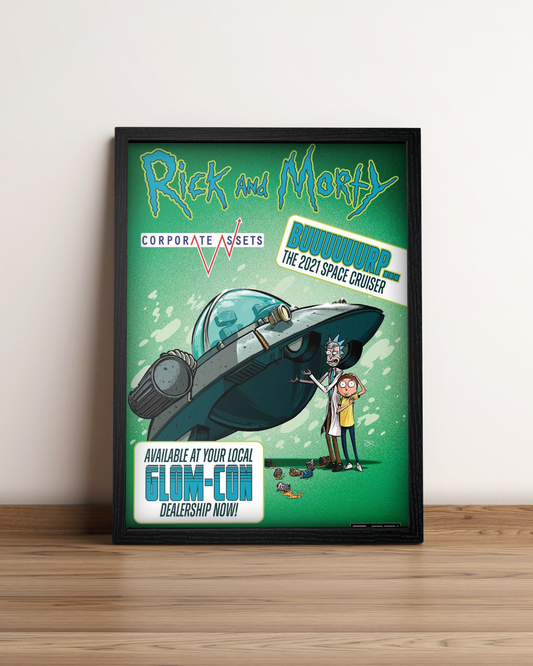 Rick y Morty - Cuadro Serie #5