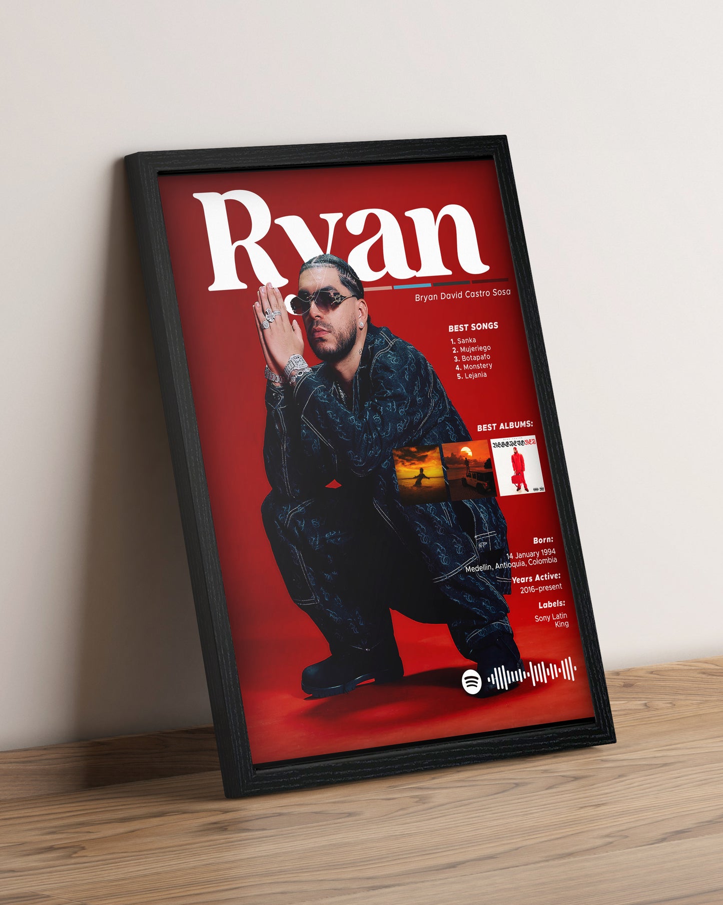 Ryan Castro - Cuadro Artista