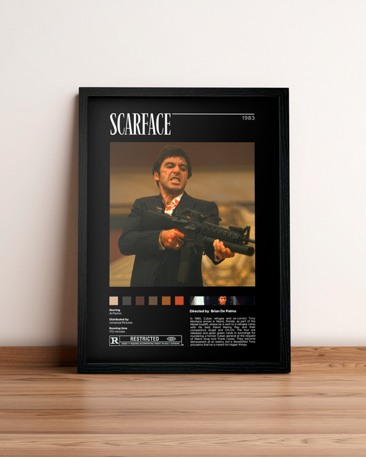 Scarface - Cuadro Película #2