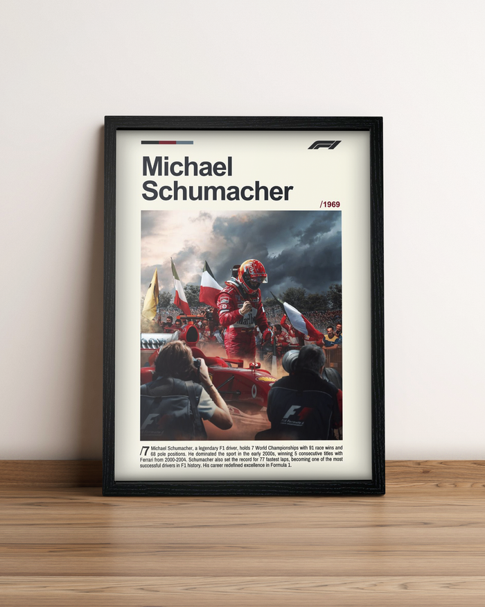 Michael Schumacher - Cuadro Formula 1 #3