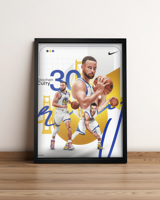 Stephen Curry - Cuadro Deportista #8
