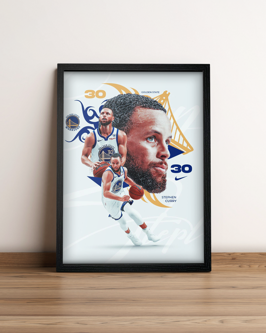 Stephen Curry - Cuadro Deportista #9