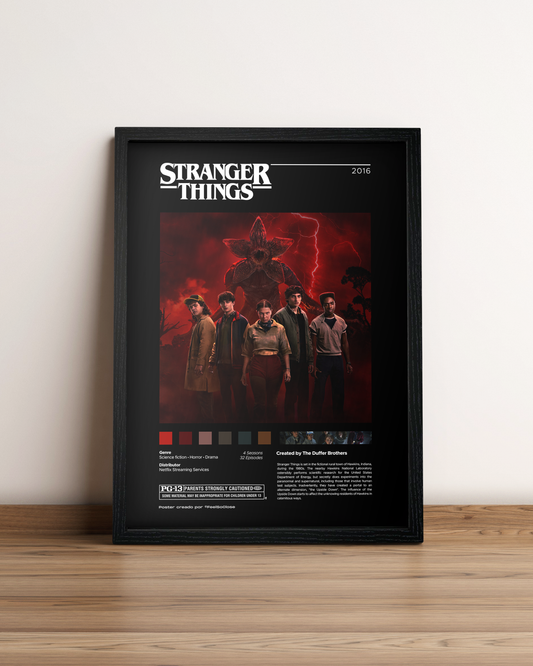 Stranger Things - Cuadro Serie #7