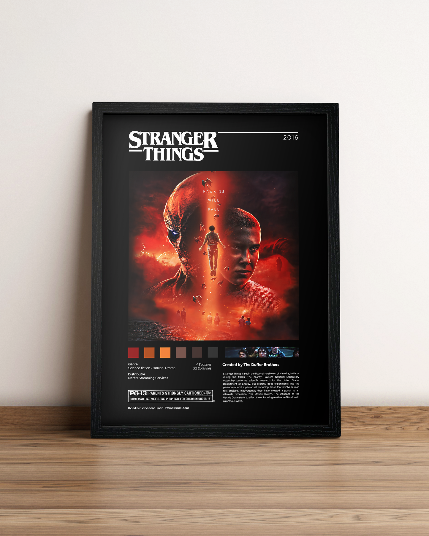 Stranger Things - Cuadro Serie #24