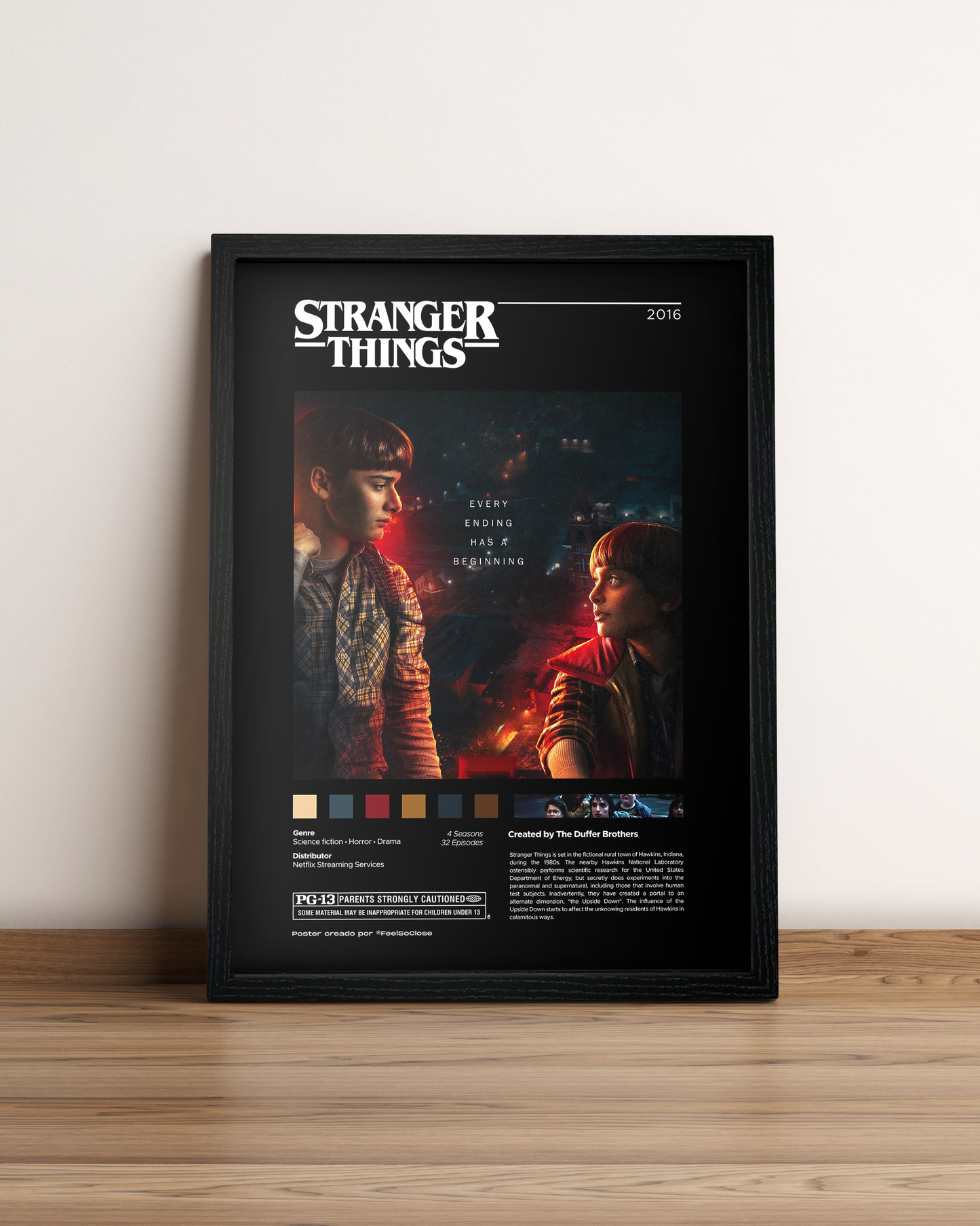 Stranger Things - Cuadro Serie #21