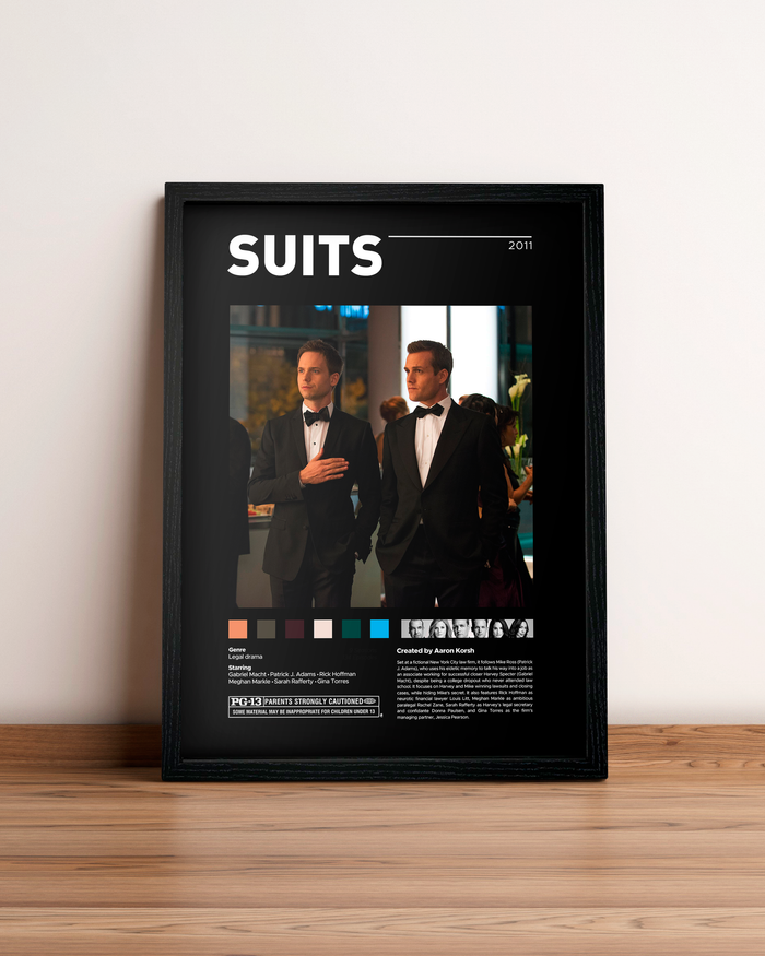 Suits - Cuadro Serie