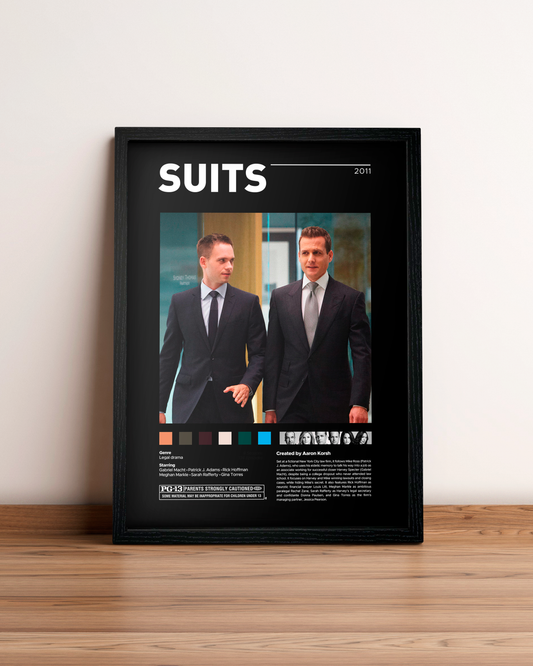 Suits - Cuadro Serie #3
