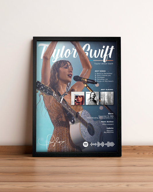 Taylor Swift - Cuadro Artista