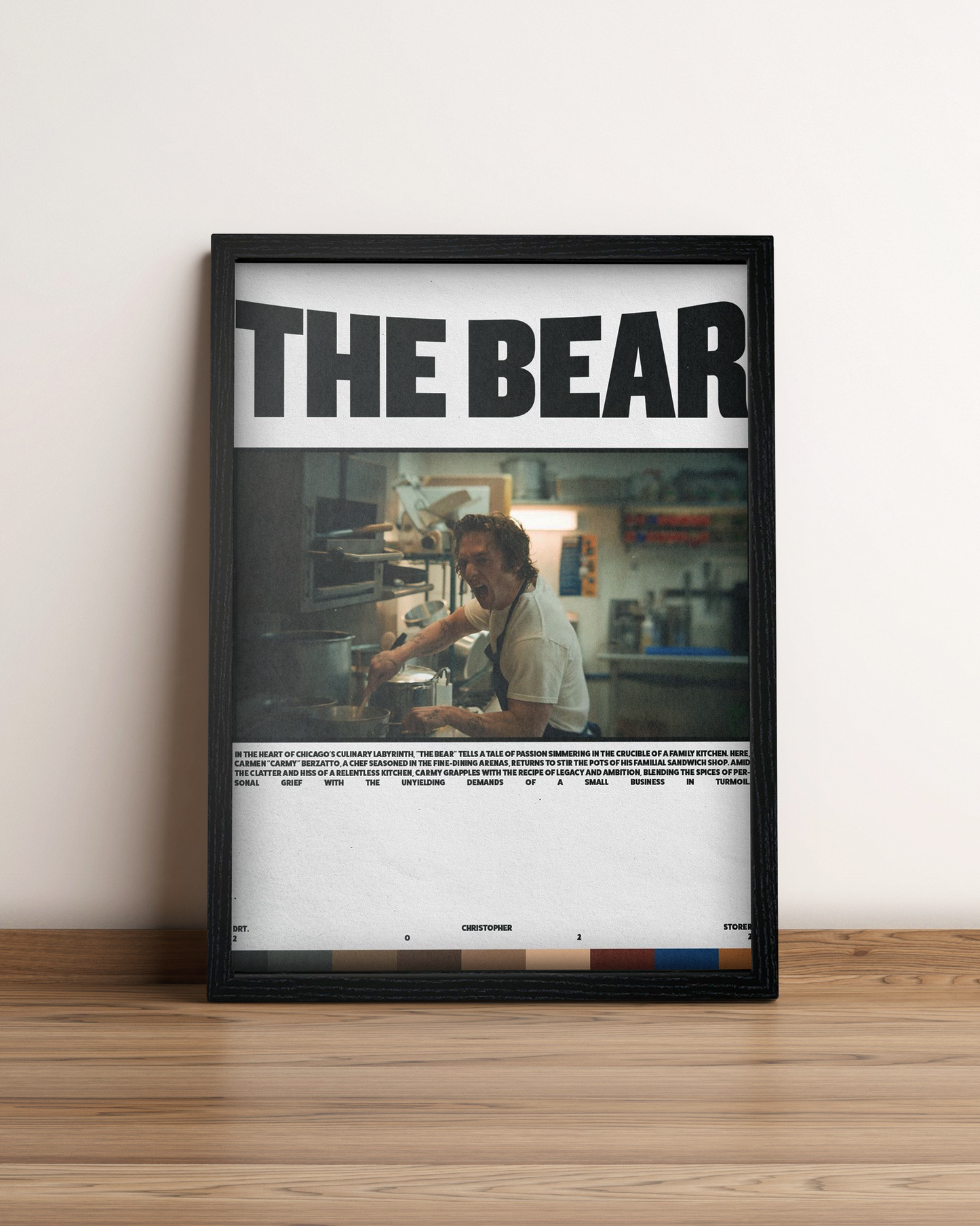 The Bear - Cuadro Serie #7