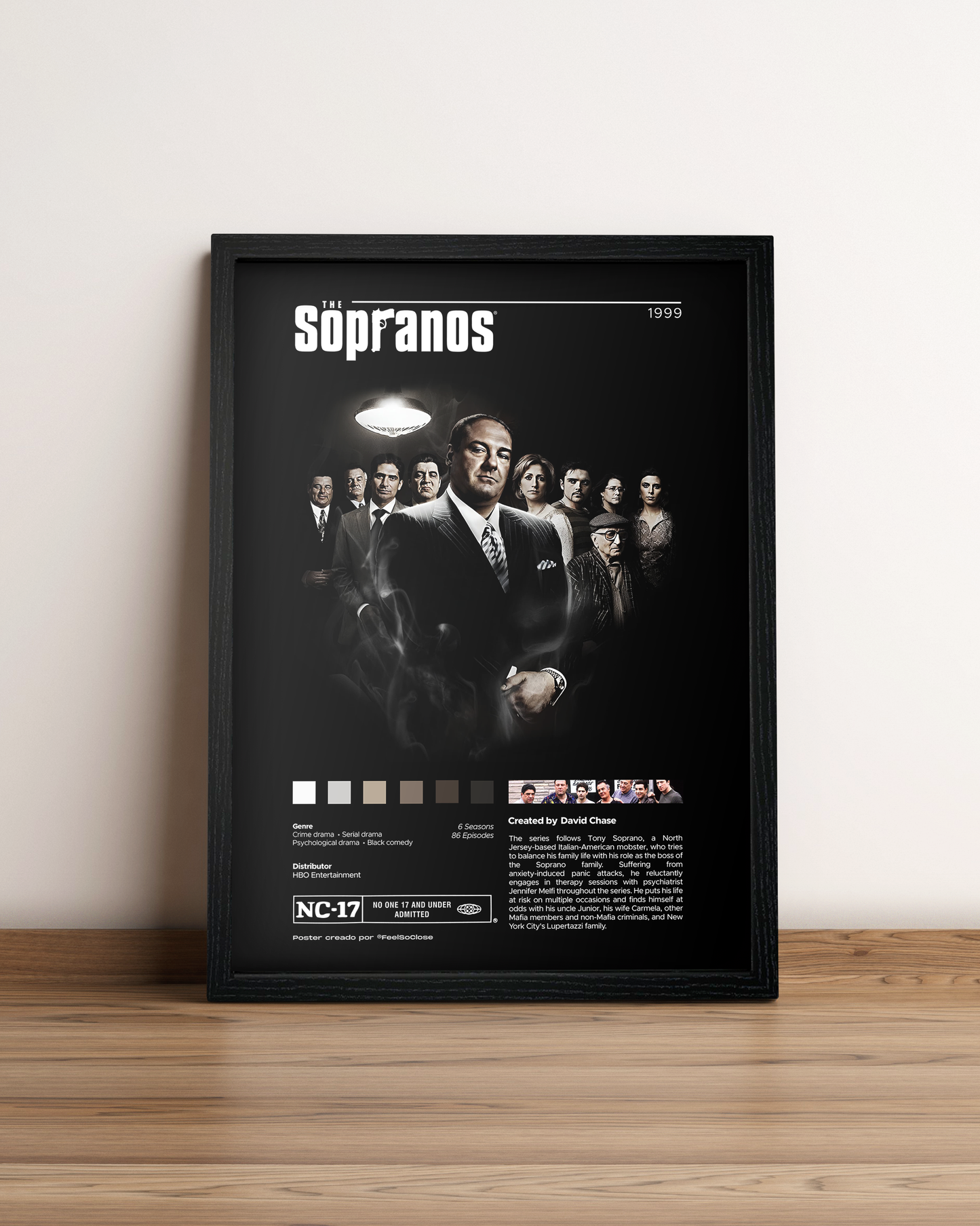 The Sopranos - Cuadro Serie