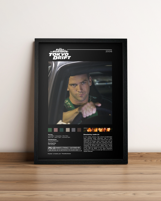 Rapidos y furiosos: Tokyo Drift - Cuadro Película