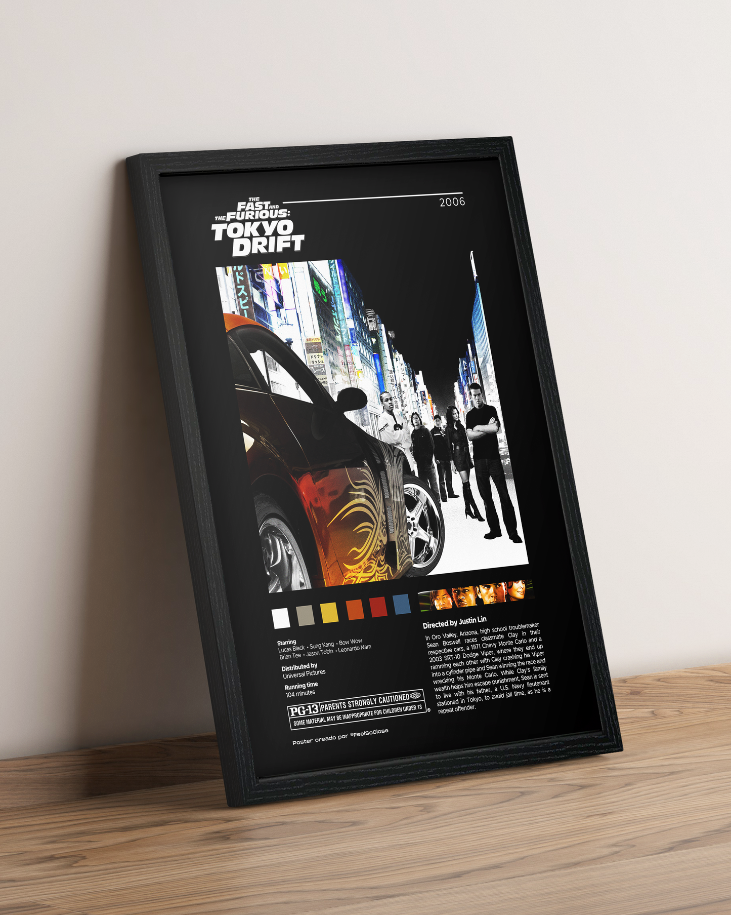 Rapidos y furiosos: Tokyo Drift - Cuadro Película #3