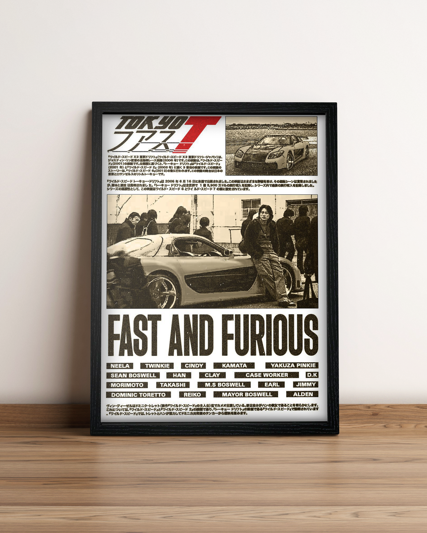 Rapidos y furiosos: Tokyo Drift - Cuadro Película #6