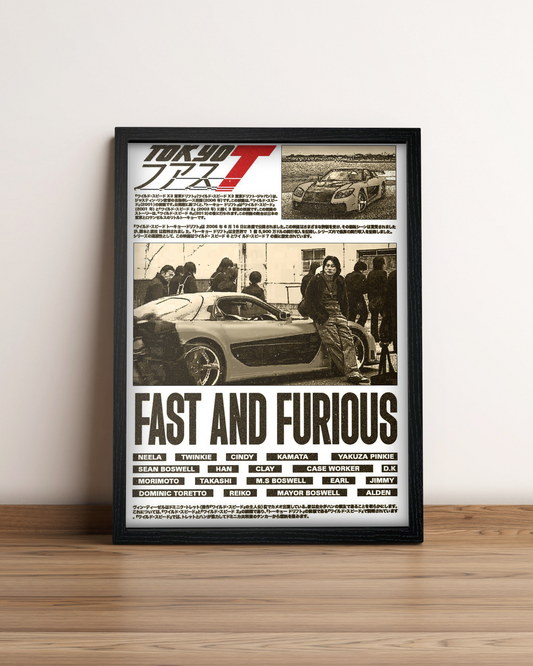 Rapidos y furiosos: Tokyo Drift - Cuadro Película #6