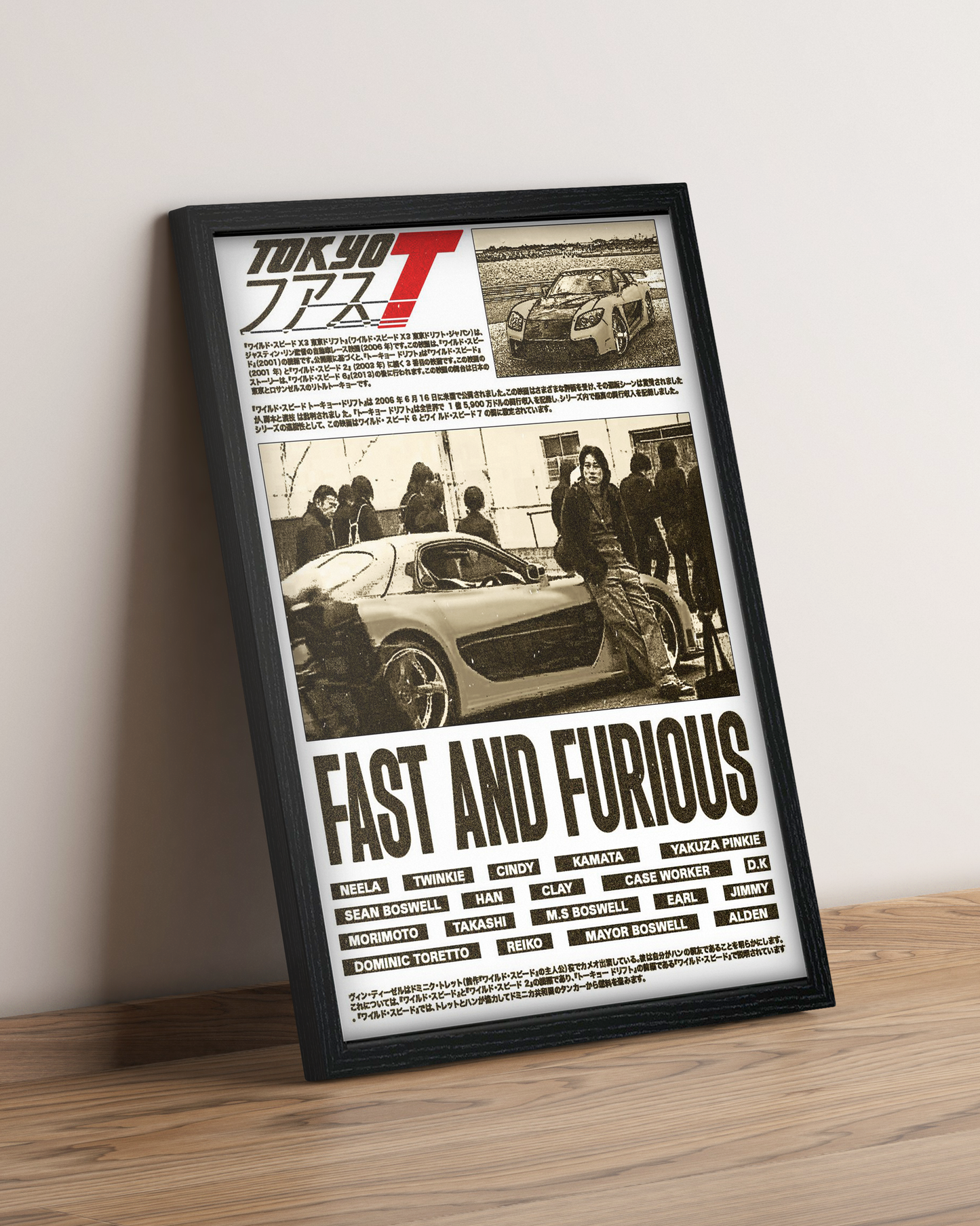 Rapidos y furiosos: Tokyo Drift - Cuadro Película #6