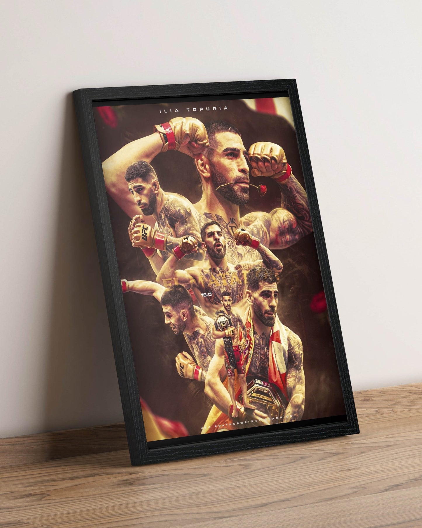 Ilia Topuria - Cuadro Deportista #7