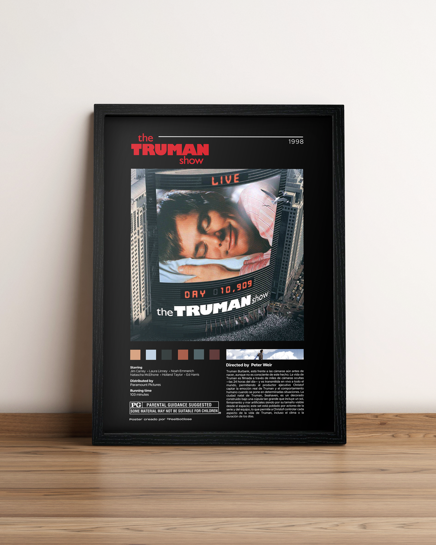 The Truman Show - Cuadro Película