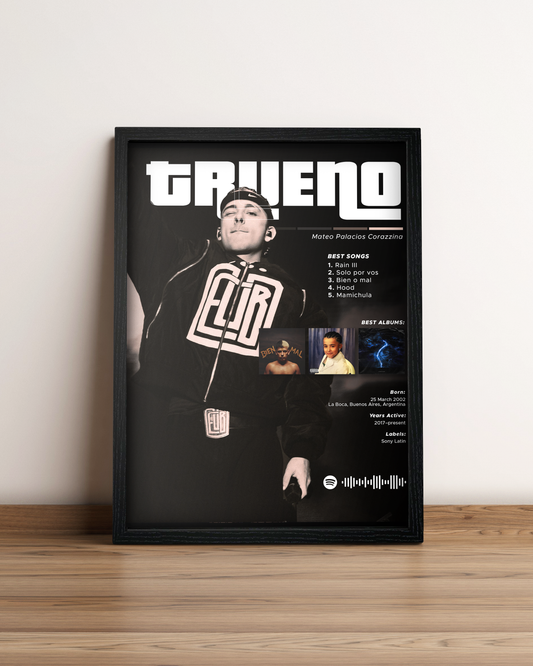 Trueno - Cuadro Artista #2