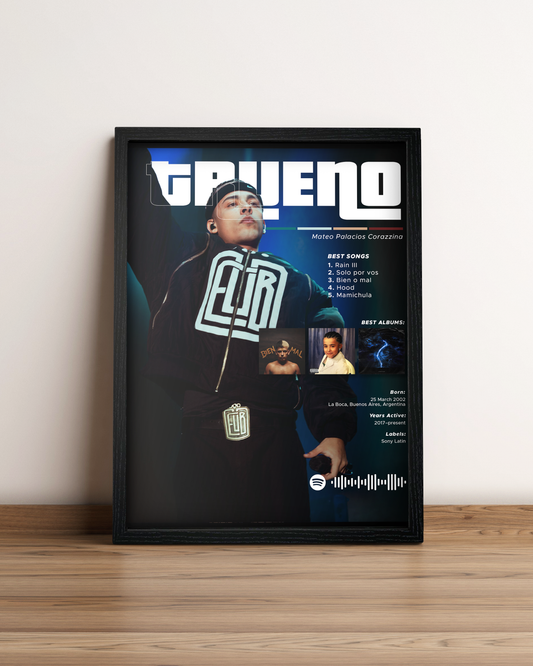 Trueno - Cuadro Artista #3