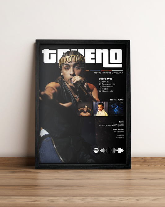 Trueno - Cuadro Artista #5