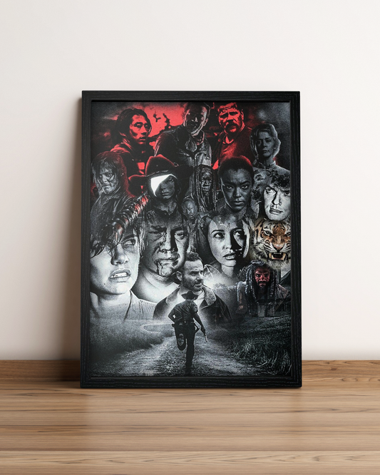 The Walking Dead - Cuadro Serie #9