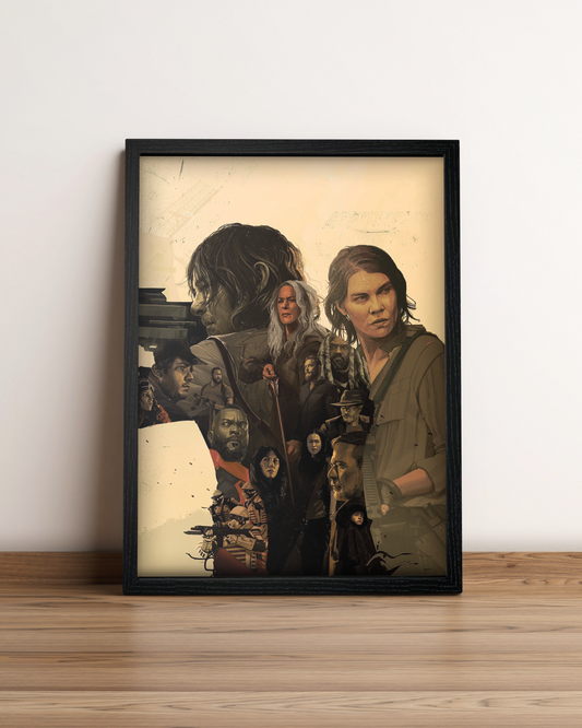 The Walking Dead - Cuadro Serie #4