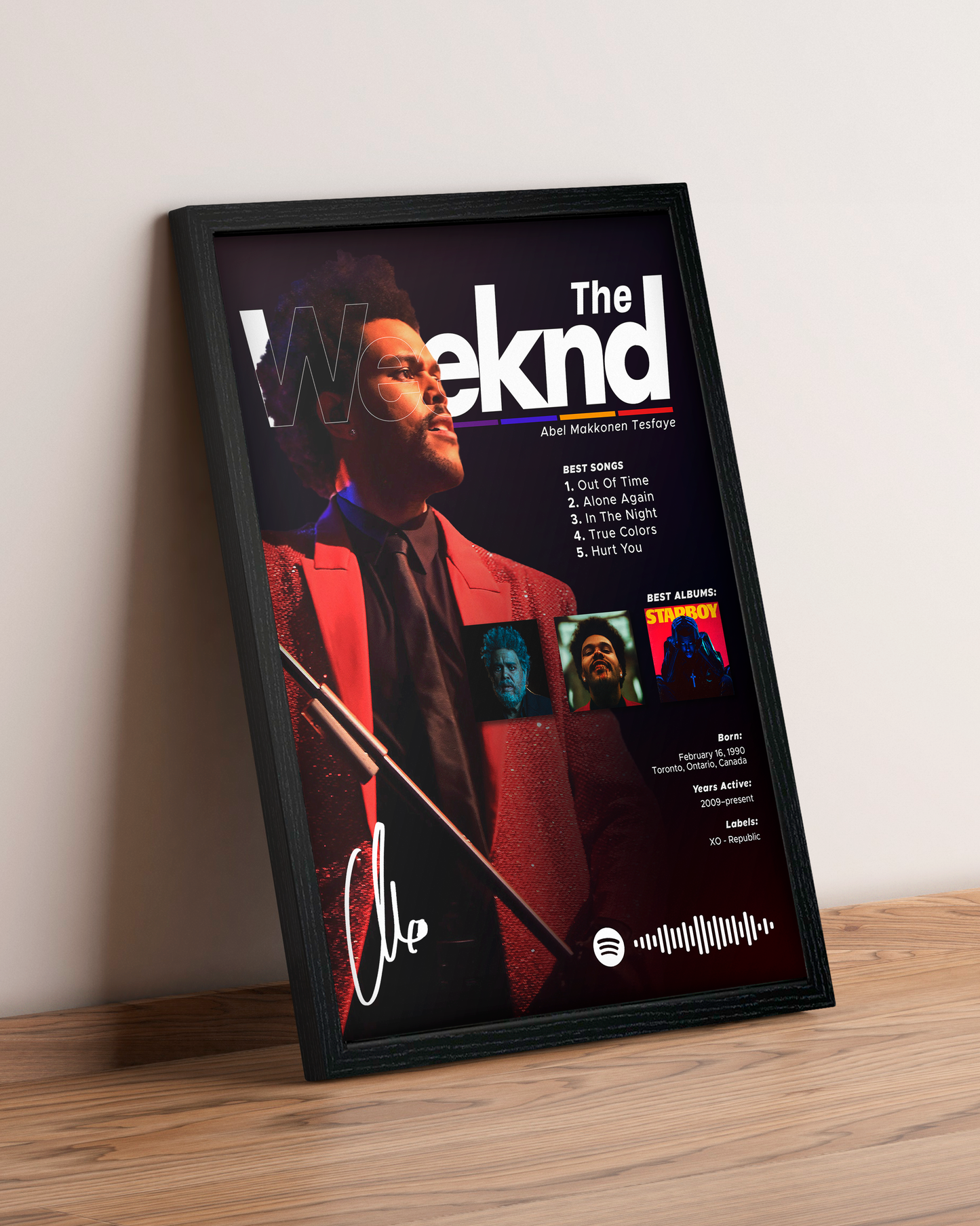 The Weeknd - Cuadro Artista