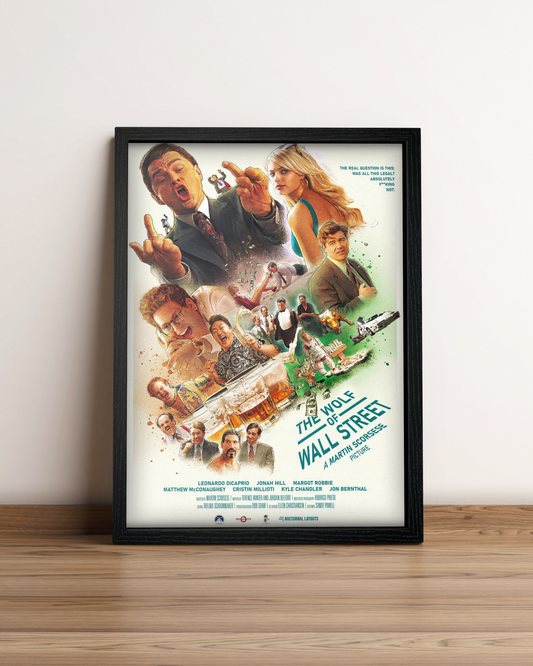 El lobo de Wall Street - Cuadro Película #7