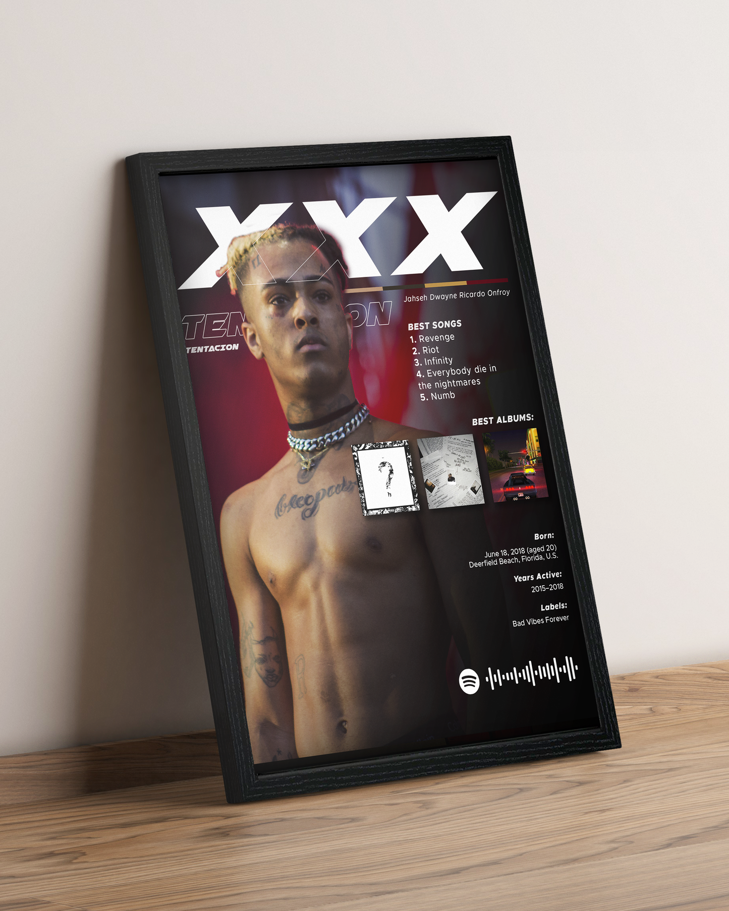 XXXTentacion - Cuadro Artista