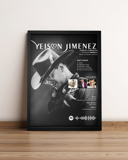 Yeison Jimenez - Cuadro Artista