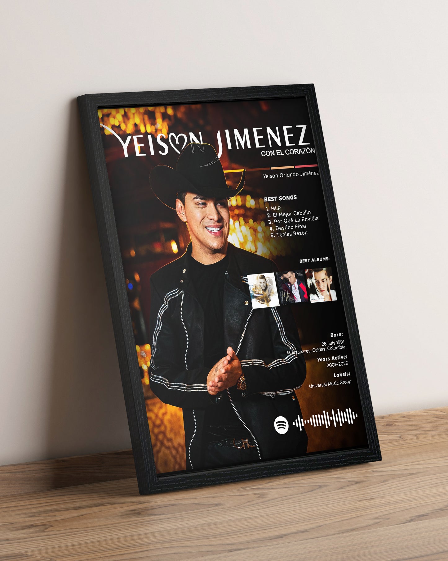 Yeison Jimenez - Cuadro Artista #2